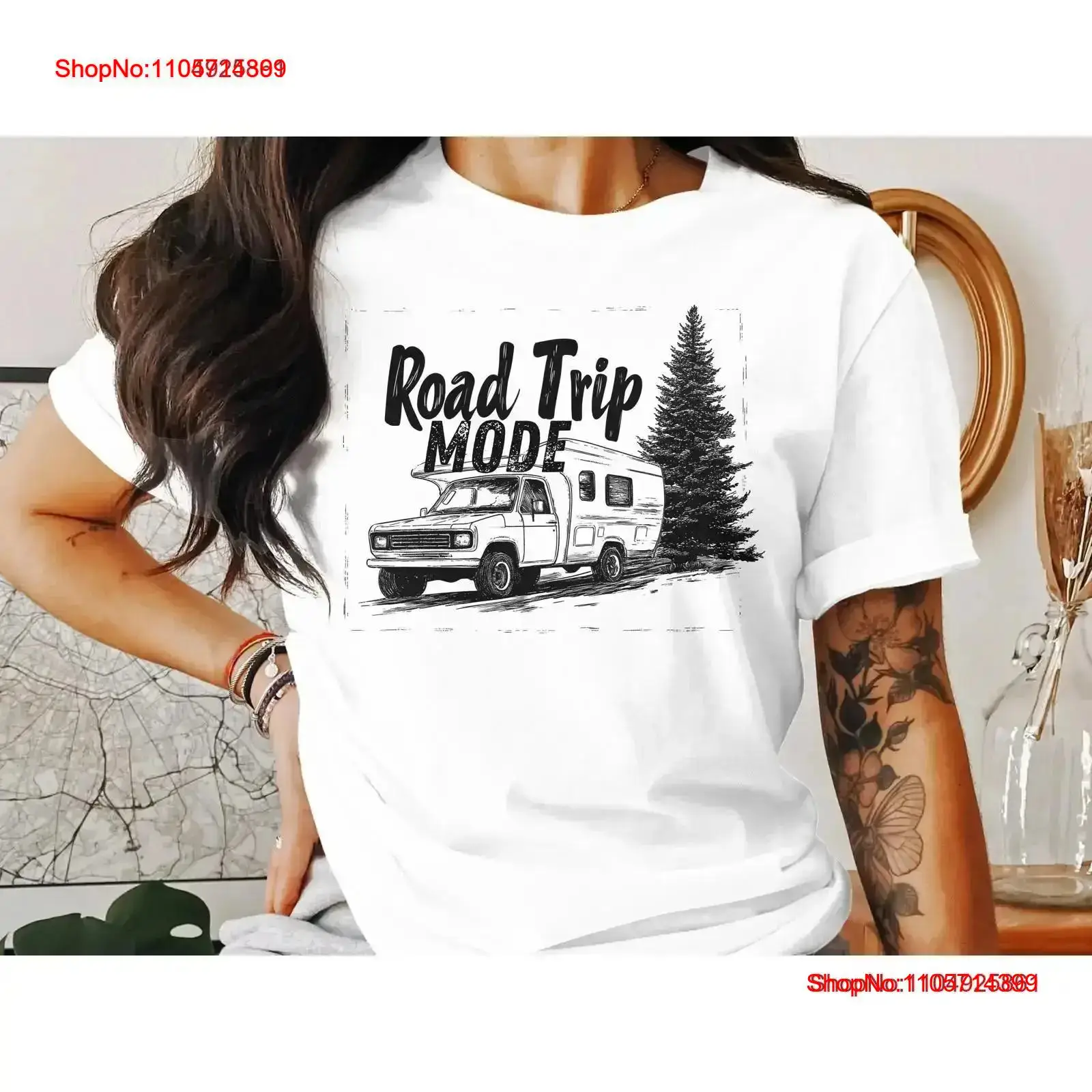 Outdoor Adventure Rv - Kaos Road Trip Mode untuk Camping,