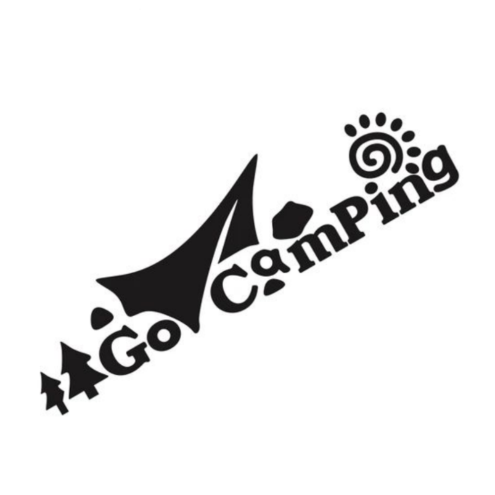 Outdoor Adventure Rv - Stiker Vinyl Petualangan Luar Ruangan Go