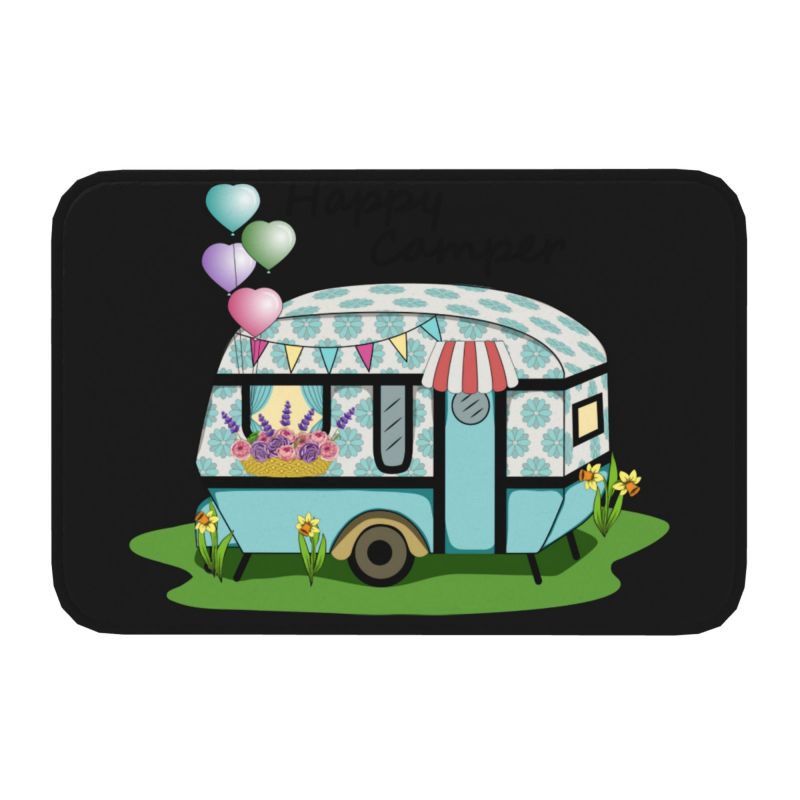 Outdoor Adventure Quotes - Custom Happy Camper keset Kemah keset