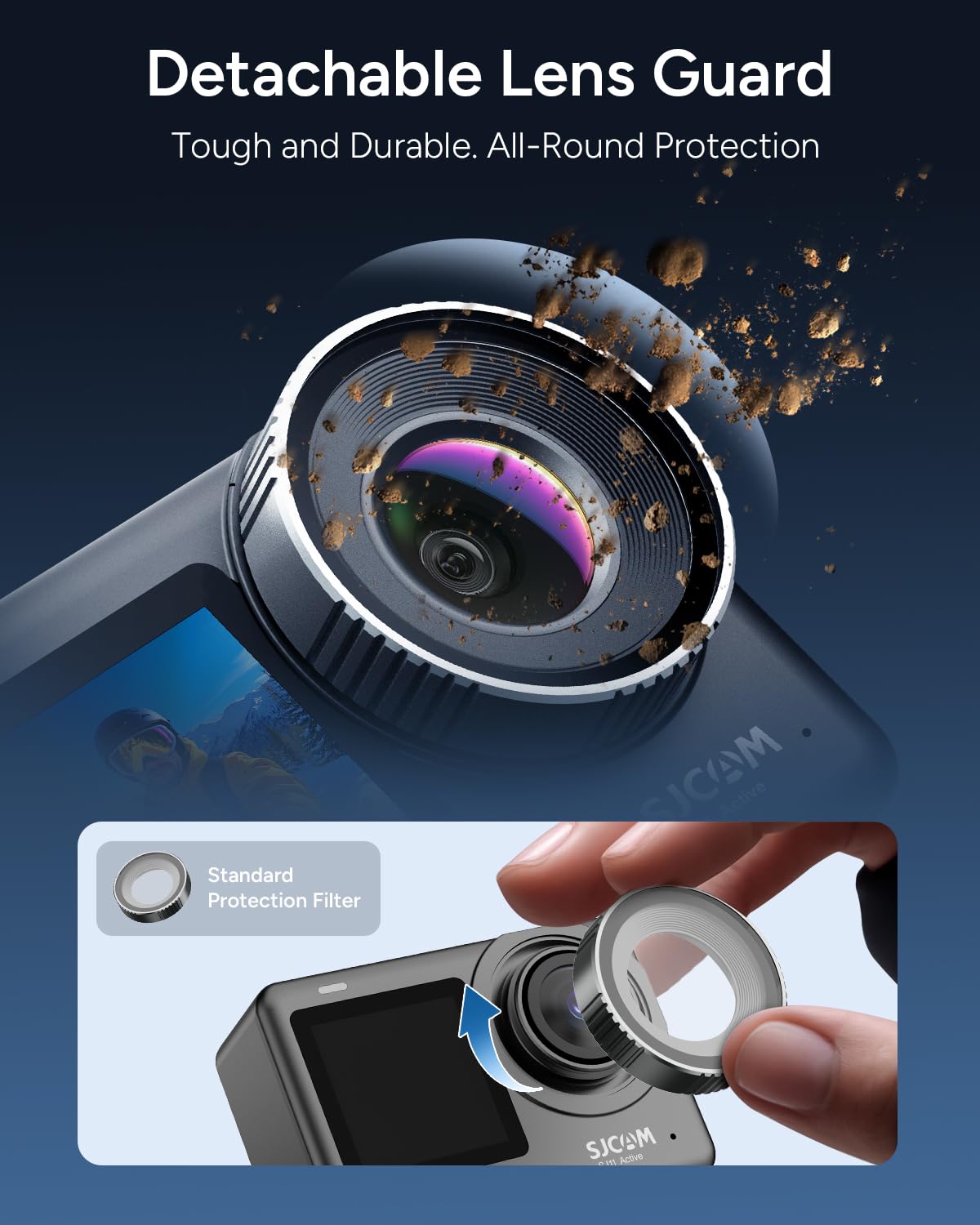 Kamera Gerak 4K Aktif SJCAM SJ - Outdoor Adventure Video ulasan dan harga