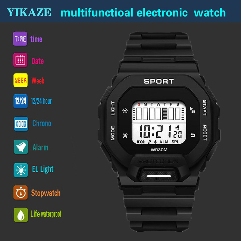 YIKAZE jam tangan olahraga pri - Outdoor Adventure Watches ulasan dan harga