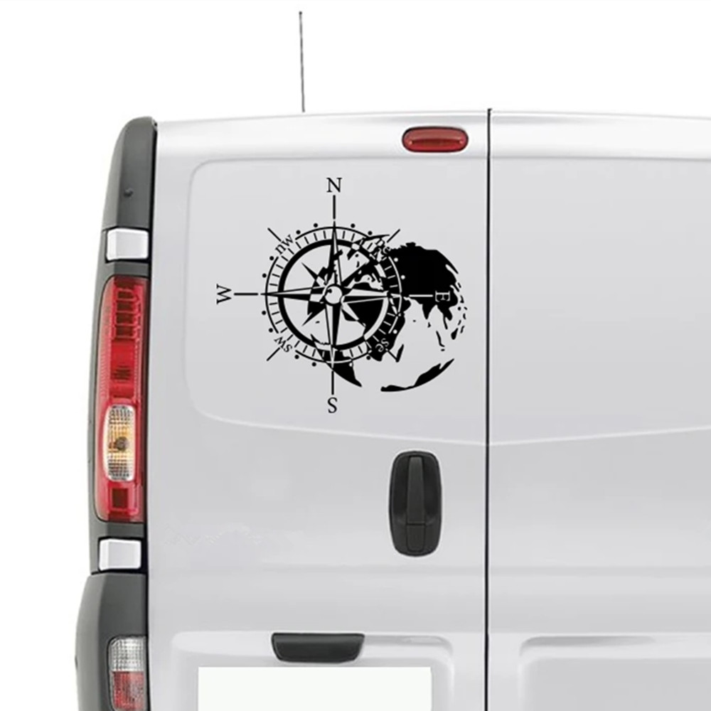 Stiker Van Camper Vinil Tahan  - Outdoor Adventure Rv ulasan dan harga