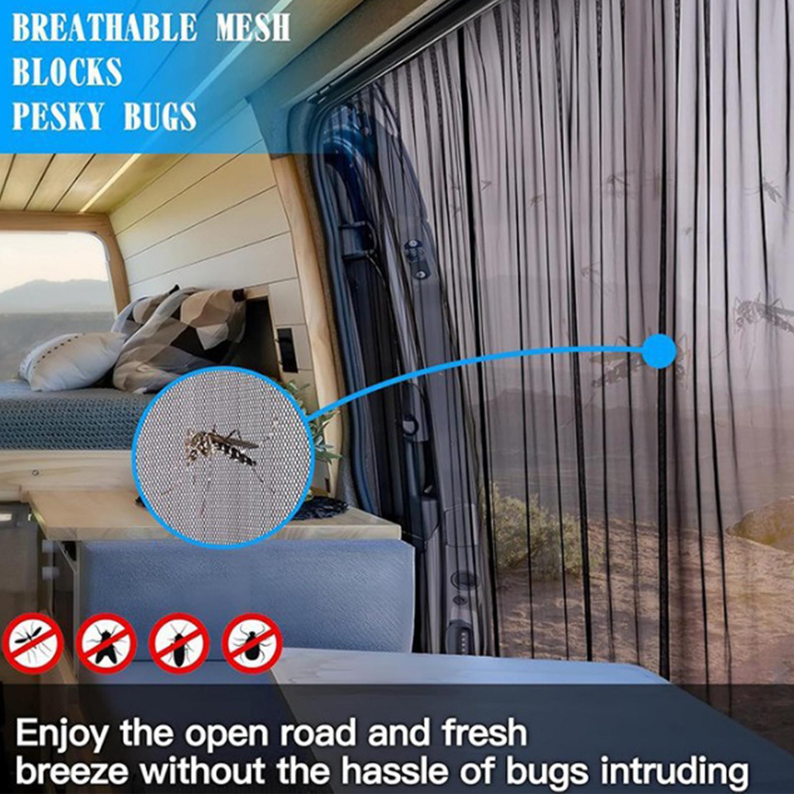 Jaring Anti UV untuk Pintu Van - Outdoor Adventure Rv ulasan dan harga