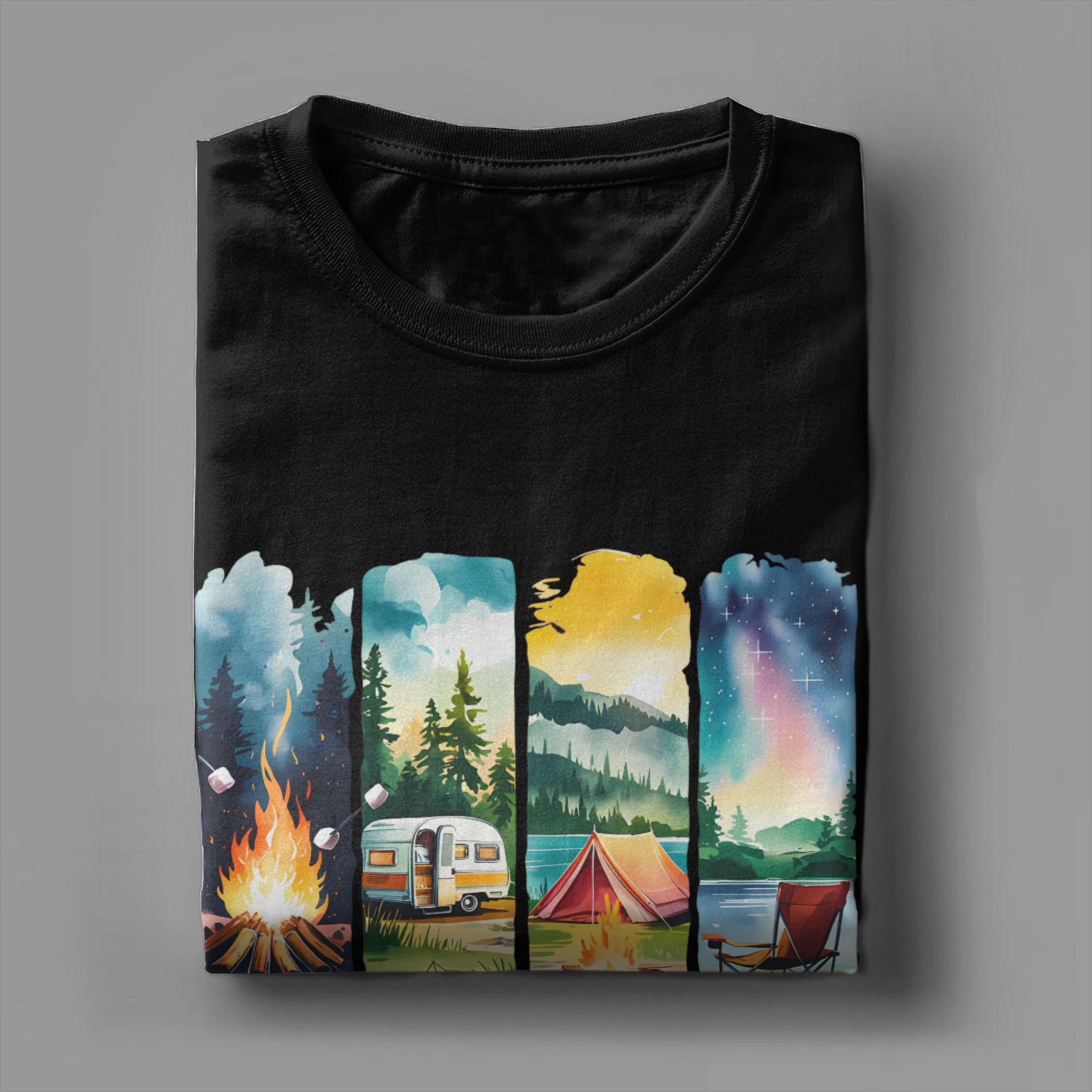 Kaus Kehidupan Berkemah Kaus G - Outdoor Adventure Rv ulasan dan harga