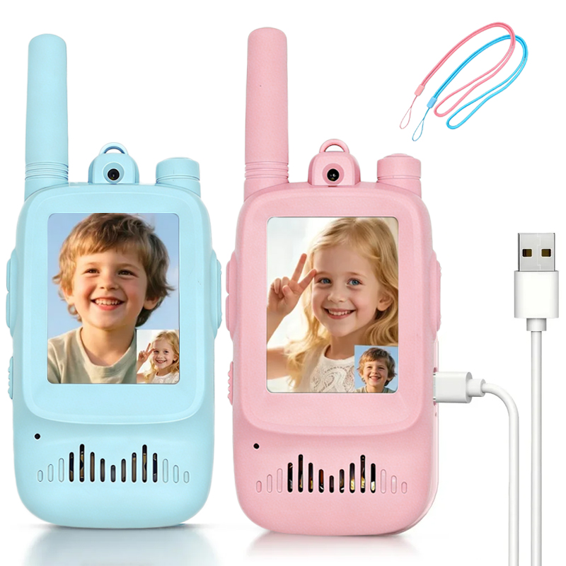 2pcs Walkie Talkie Video Anak  - Outdoor Adventure Video ulasan dan harga
