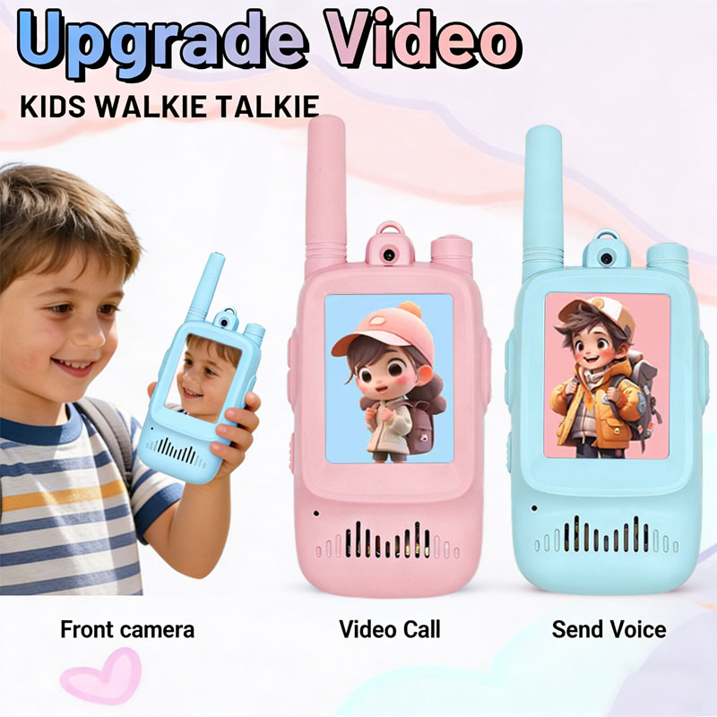 2pcs Walkie Talkie Video Anak  - Outdoor Adventure Video ulasan dan harga